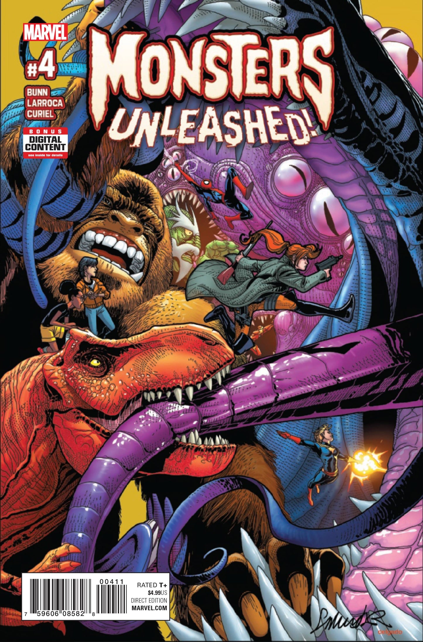 MONSTERS UNLEASHED #4 2017 Monsters Unleashed MARVEL COMICS   