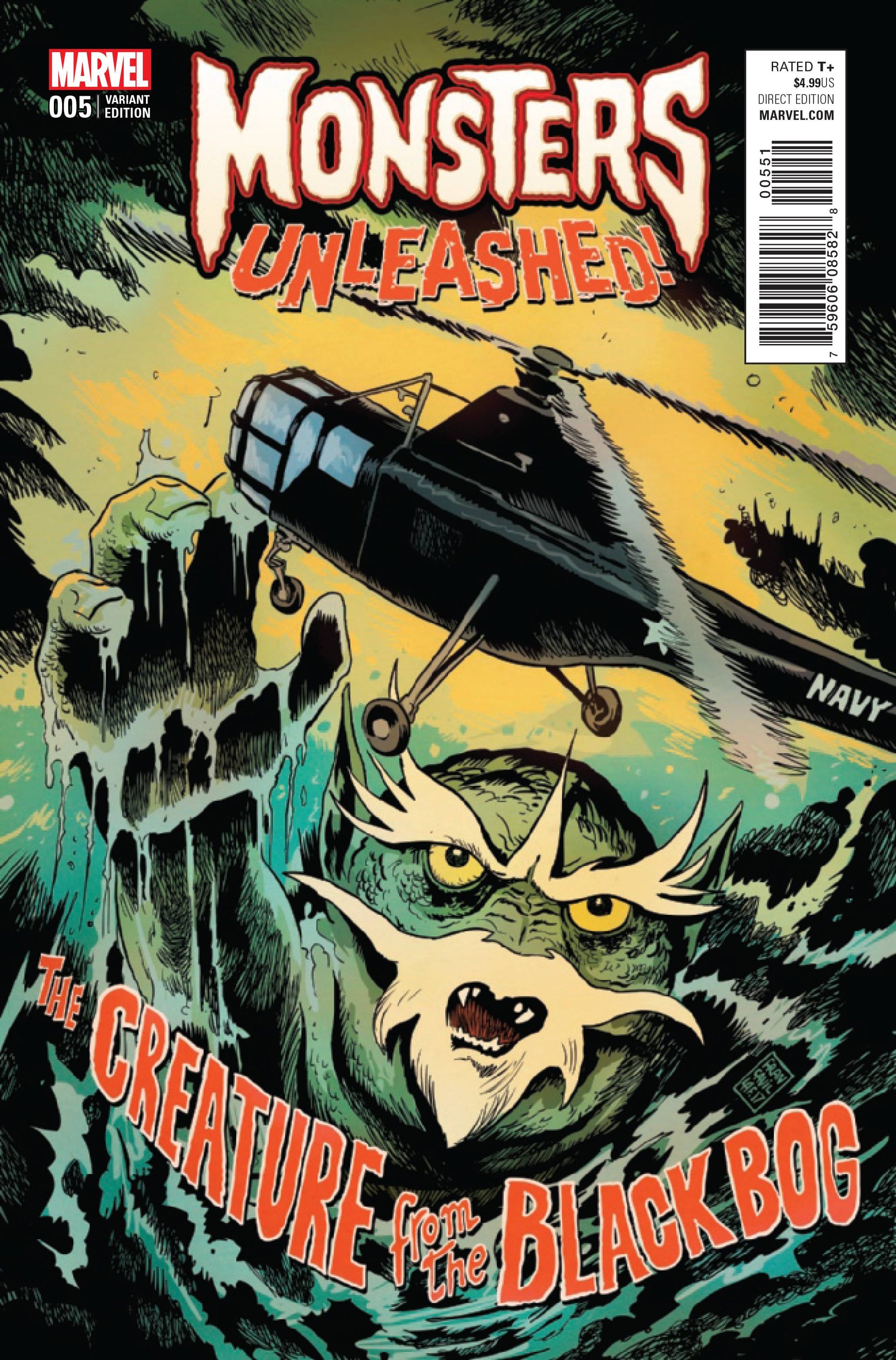 monsters unleashed marvel comics MONSTERS UNLEASHED #5 2017