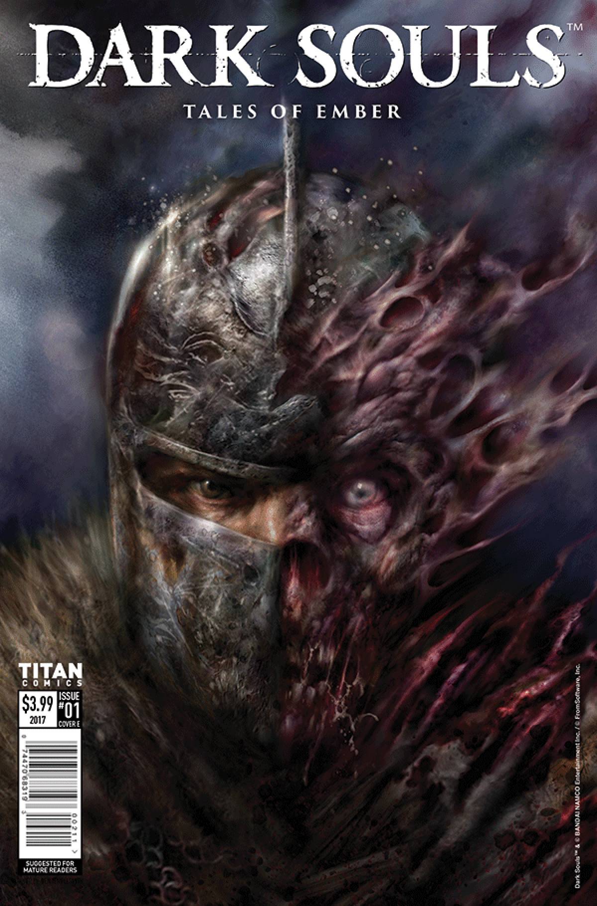 DARK SOULS TALES OF EMBER #1 (OF 2) CVR E PERCIVAL VARIANT (MR) 2017 Dark Souls TITAN COMICS   