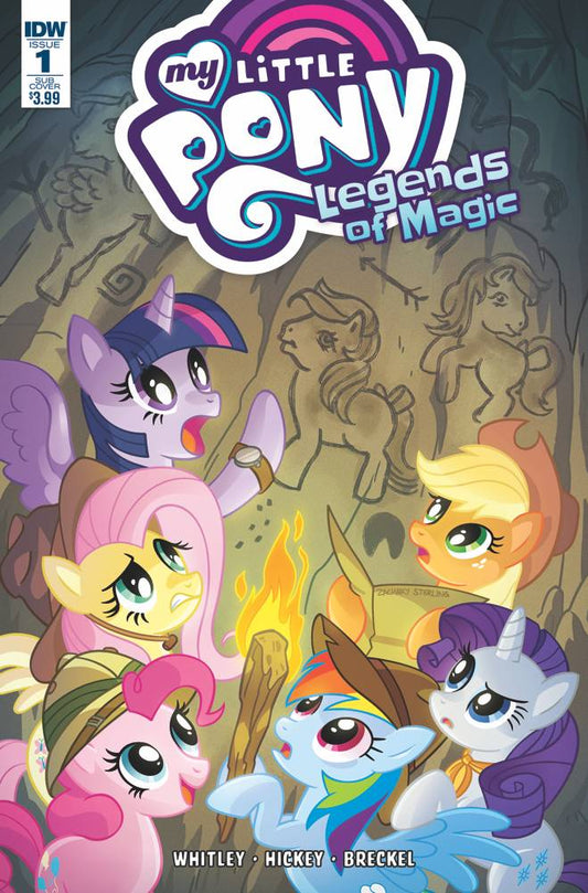 MY LITTLE PONY LEGENDS OF MAGIC #1 SUBSCRIPTION VARIANT 2017 My Little Pony IDW PUBLISHING   