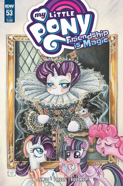 MY LITTLE PONY FRIENDSHIP IS MAGIC #53 SUBSCRIPTION VARIANT 2017 My Little Pony IDW PUBLISHING   