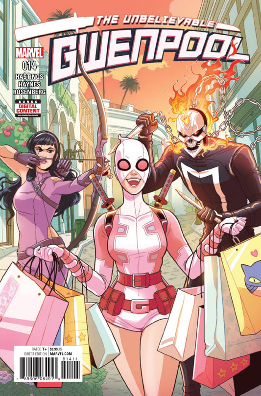 GWENPOOL #14 2017 Gwenpool MARVEL COMICS   