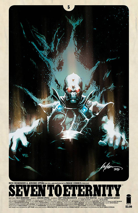 SEVEN TO ETERNITY #5 CVR C ALBUQUERQUE 2017 Seven to Eternity IMAGE COMICS