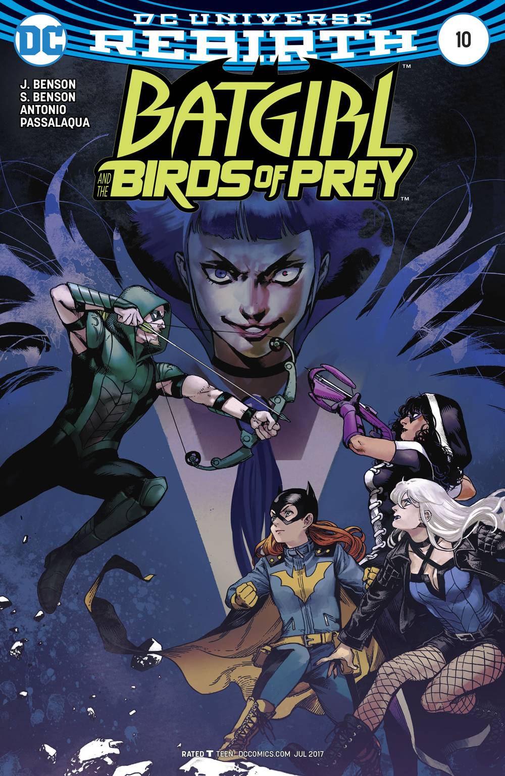 BATGIRL AND THE BIRDS OF PREY #10 VARIANT REBIRTH 2017 Batgirl DC COMICS