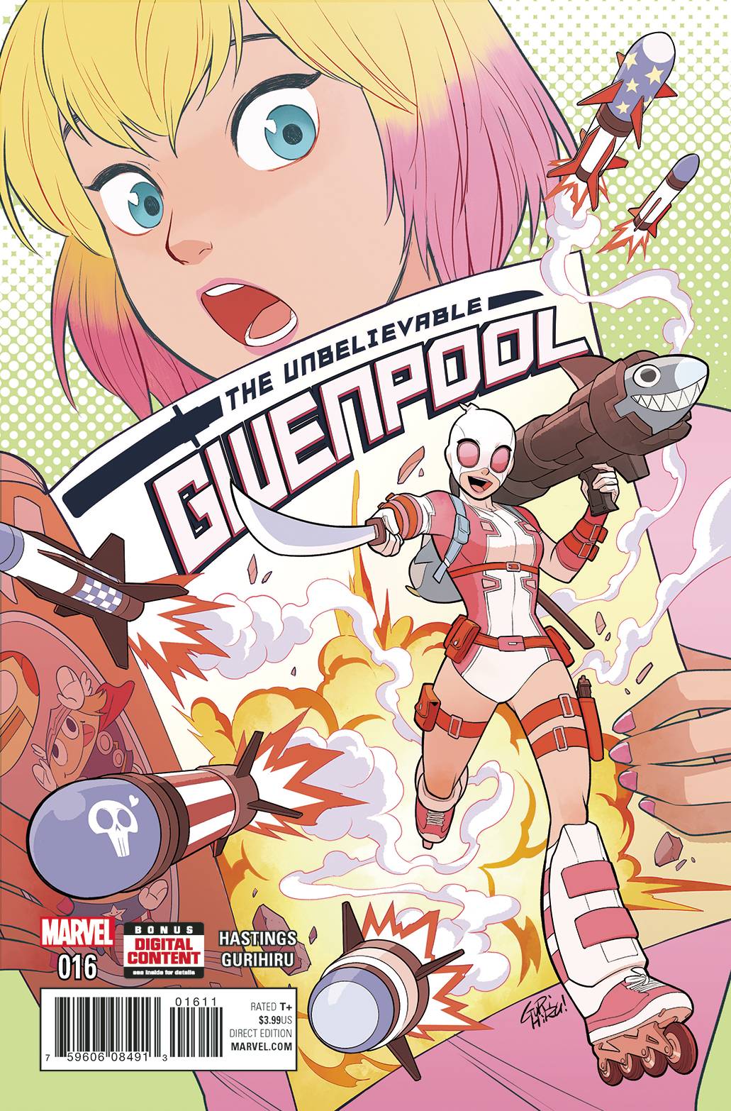 GWENPOOL #16 2017 Gwenpool MARVEL COMICS   