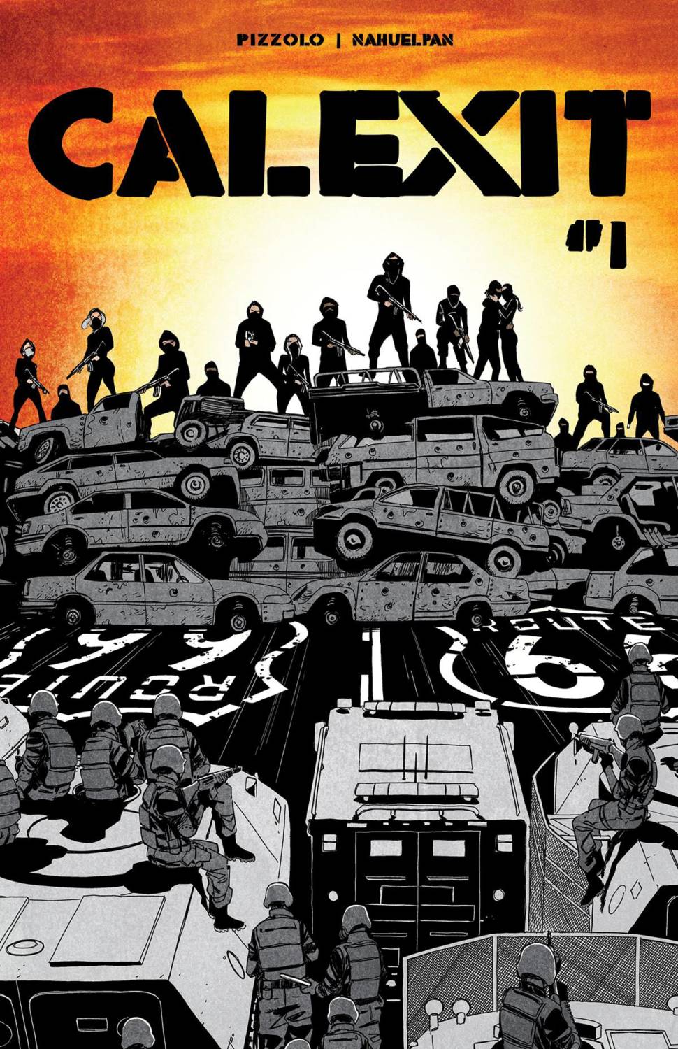 CALEXIT #1 COVER A 2017 Calexit BLACK MASK COMICS