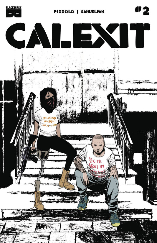 CALEXIT #2 2018 Calexit BLACK MASK COMICS