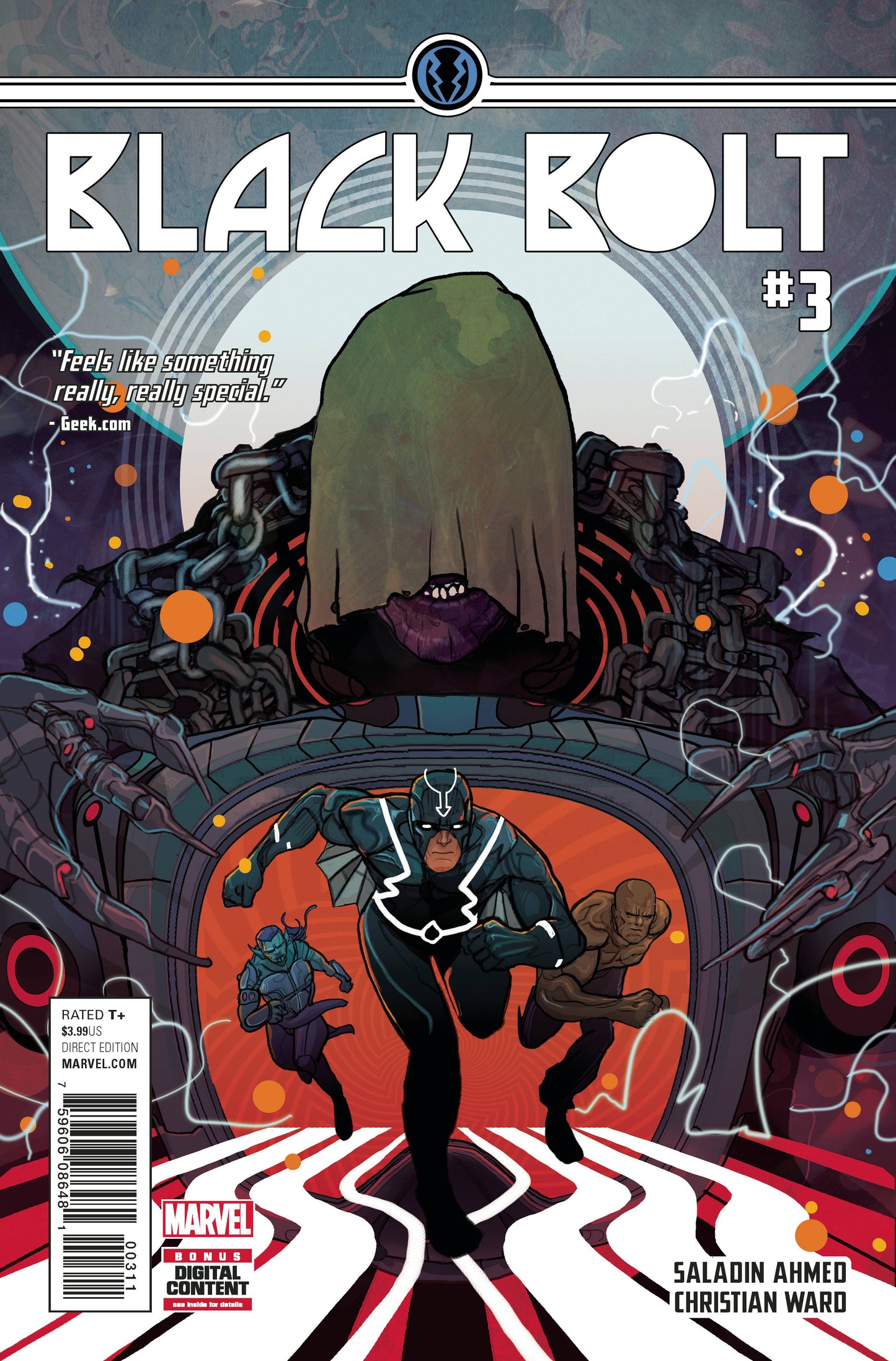 BLACK BOLT #3 2017 Black Bolt MARVEL COMICS