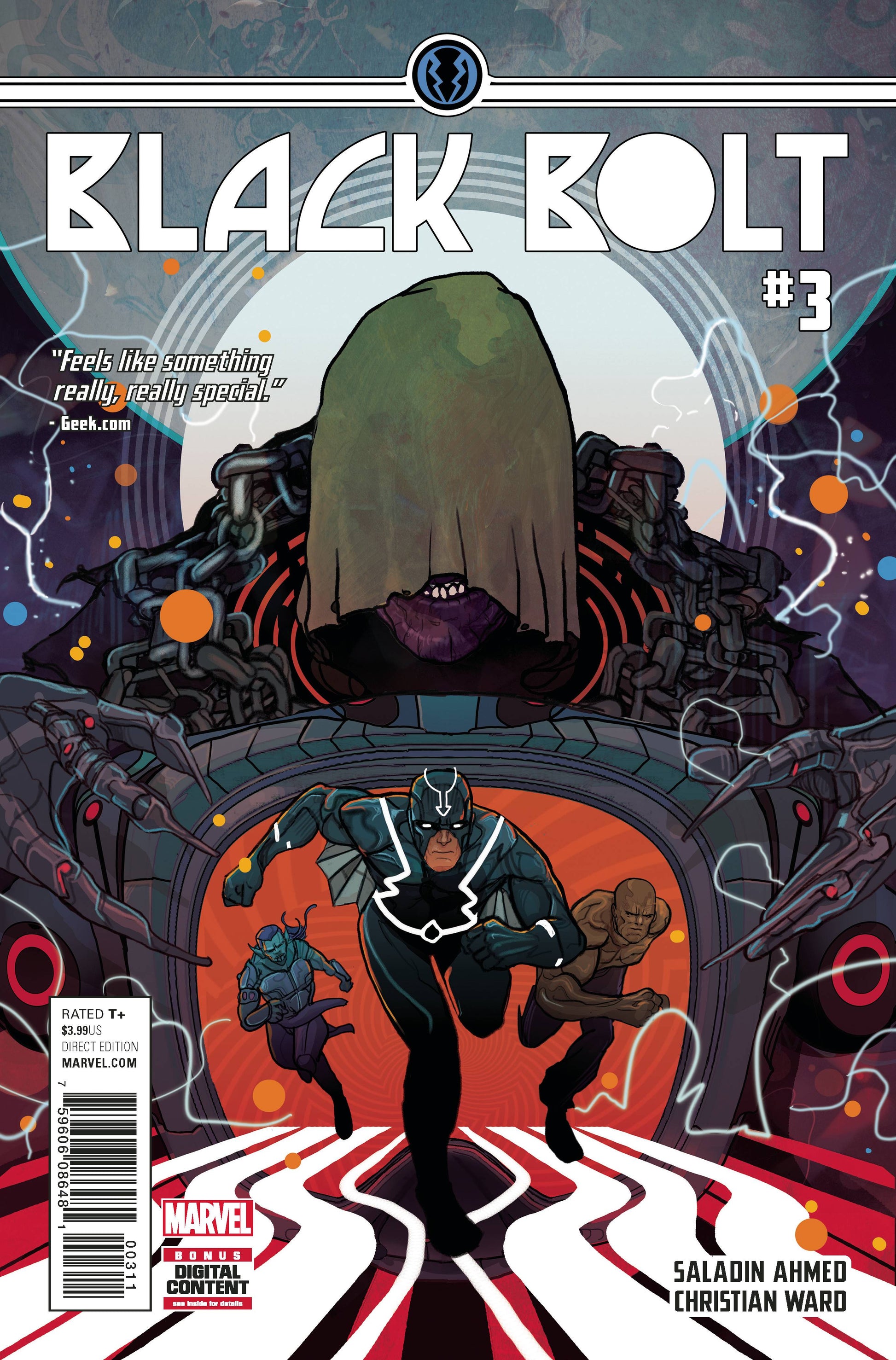BLACK BOLT #3 2017 Black Bolt MARVEL COMICS