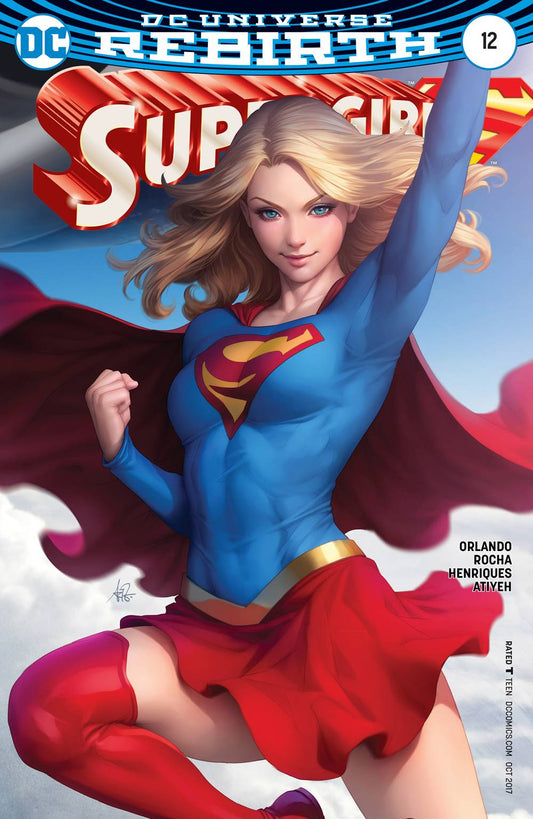 SUPERGIRL #12 ARTGERM VARIANT 2017 Supergirl DC COMICS   