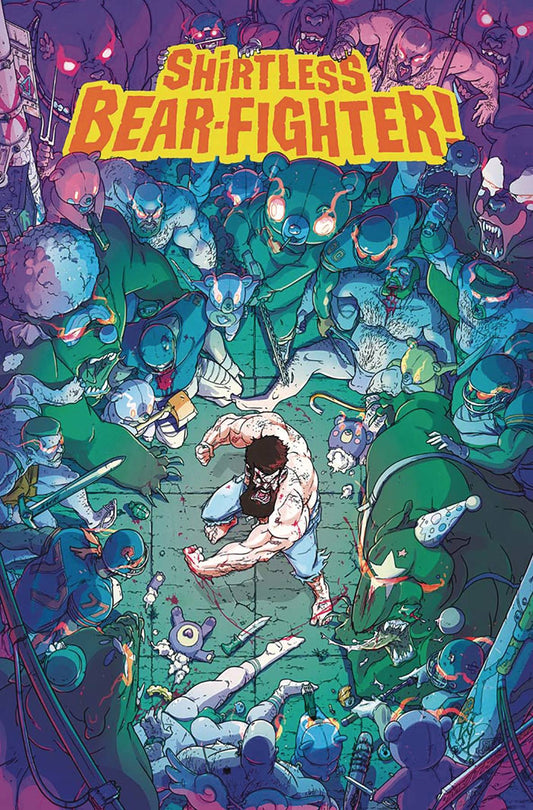 SHIRTLESS BEAR-FIGHTER #3 (OF 5) VELLA VARIANT 2017 Shirtless Bear-Fighter IMAGE COMICS