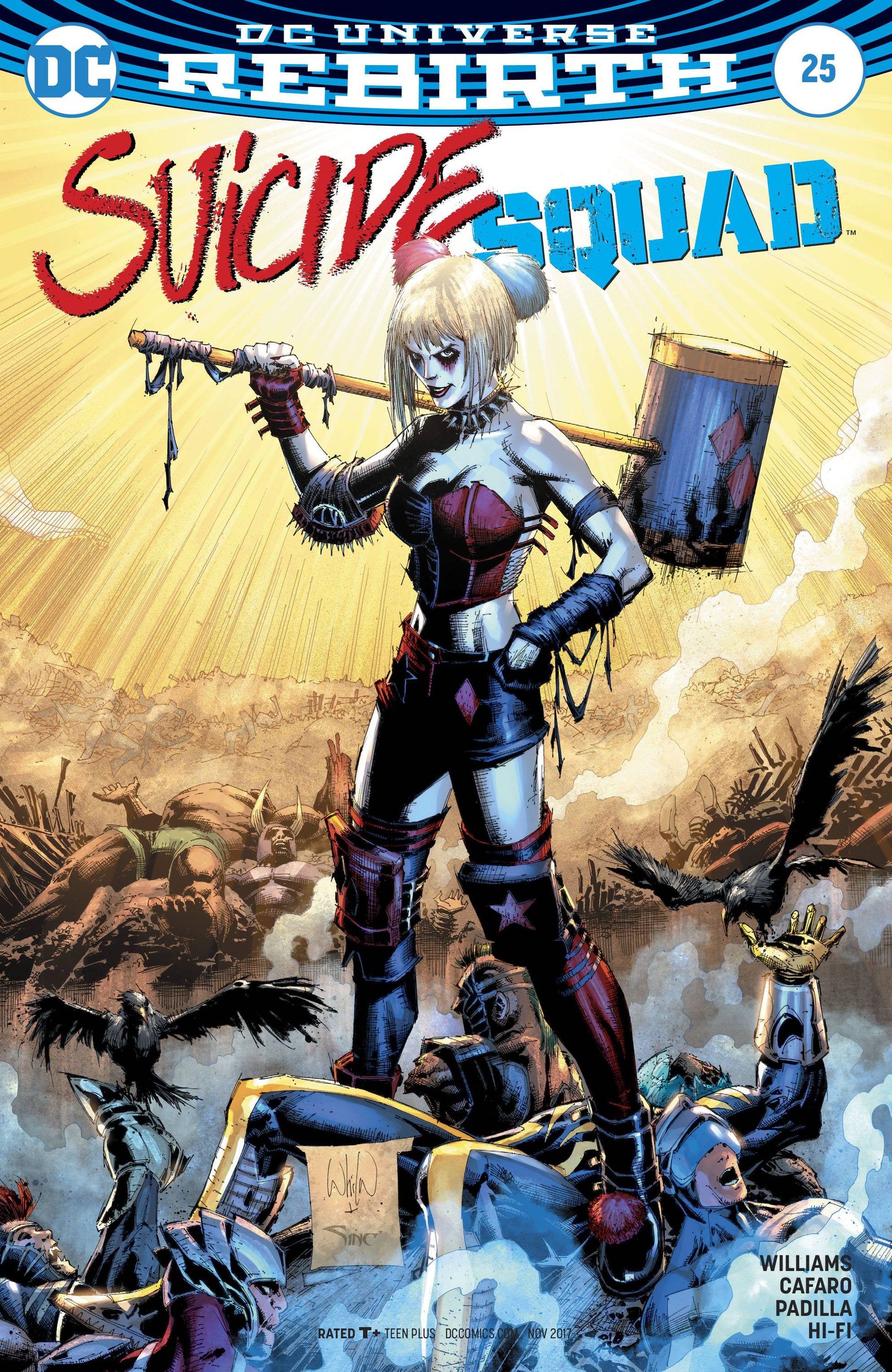 SUICIDE SQUAD #25 PORTACIO VARIANT 2017 Suicide Squad DC COMICS   