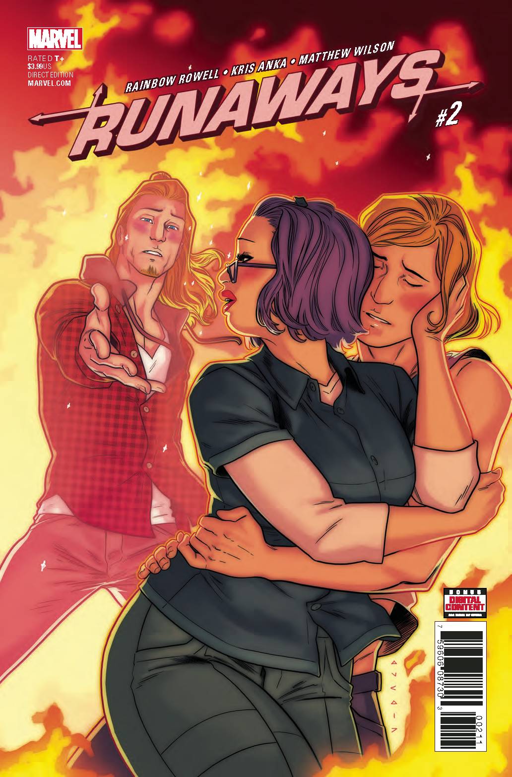 RUNAWAYS #2 2017 Runaways MARVEL COMICS