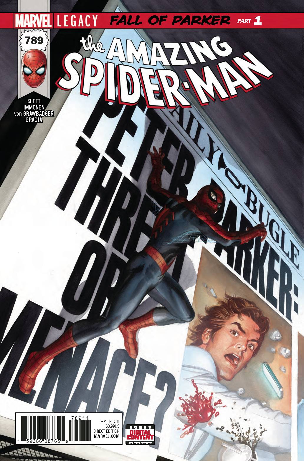 AMAZING SPIDER-MAN #789 2017 Spider-Man MARVEL COMICS   