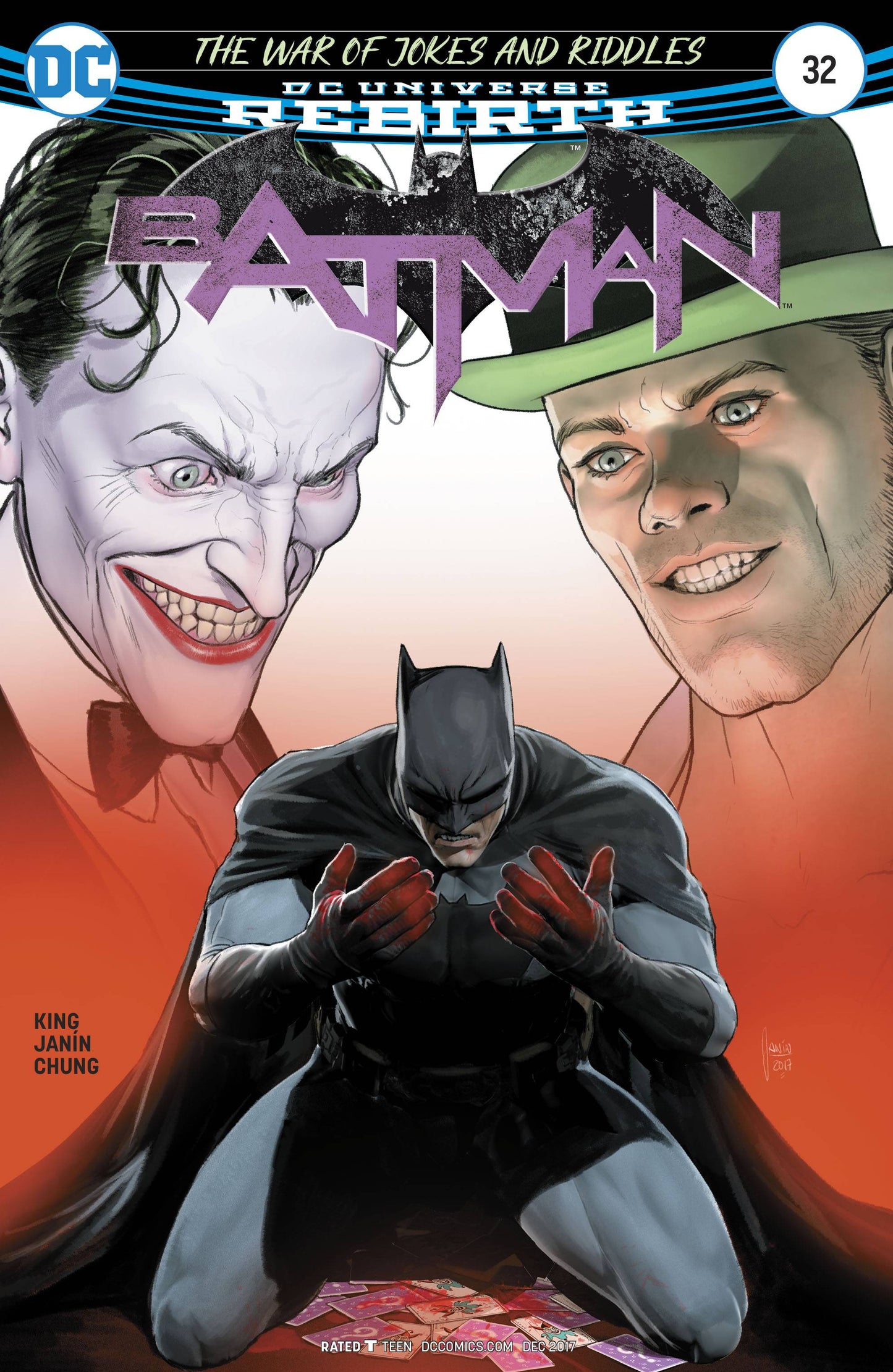 BATMAN #32 2017 Batman DC COMICS   