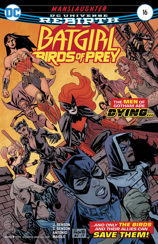 BATGIRL AND THE BIRDS OF PREY #16 REBIRTH 2017 Batgirl DC COMICS