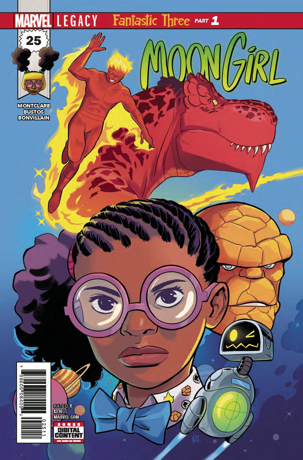 MOON GIRL AND DEVIL DINOSAUR #25 2017 Moon Girl and Devil Dinosaur MARVEL COMICS   