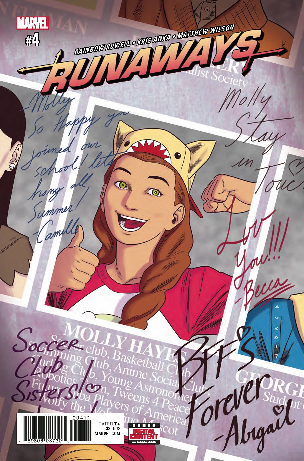 RUNAWAYS #4 2017 Runaways MARVEL COMICS