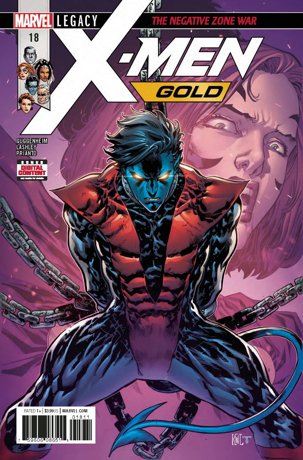 X-MEN GOLD #18 2017 X-Men Gold MARVEL COMICS   