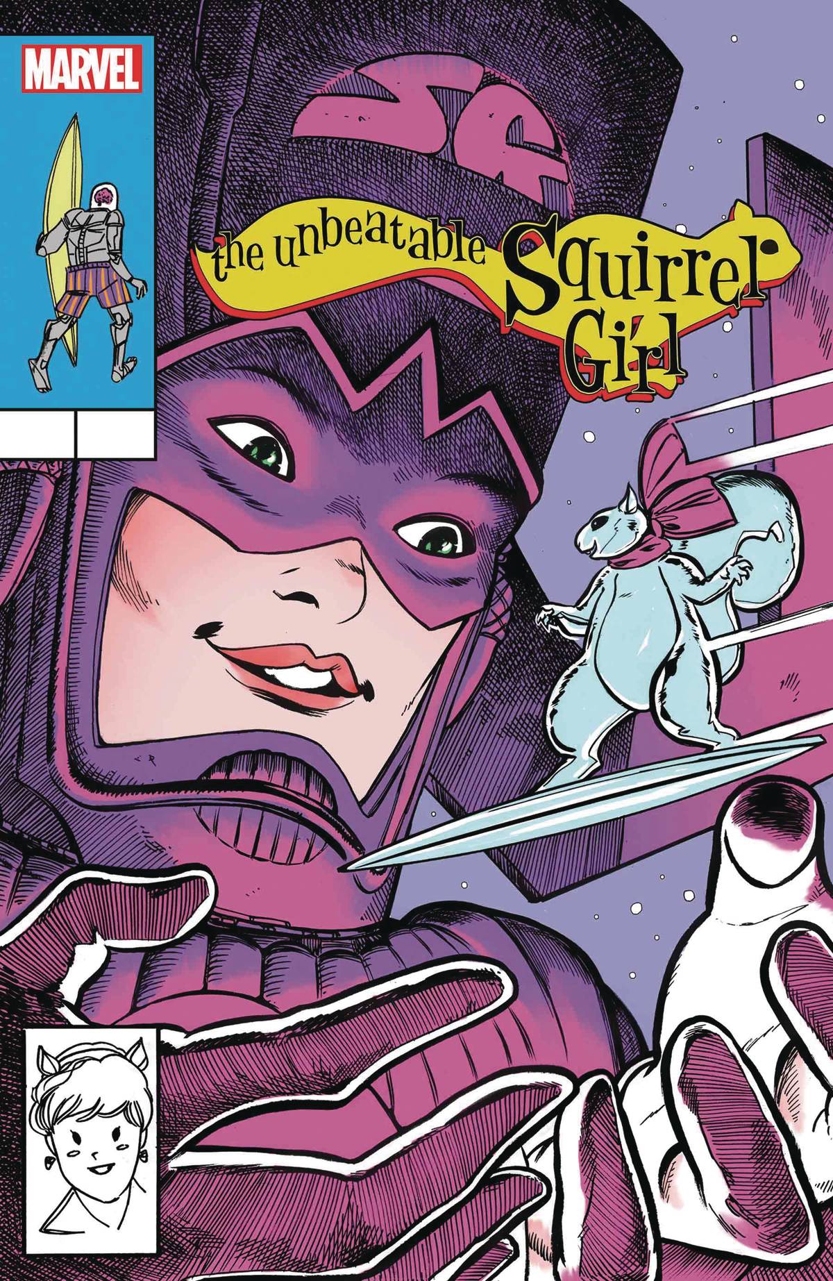 UNBEATABLE SQUIRREL GIRL #27 LENTICULAR HOMAGE VARIANT 2017 Squirrel Girl MARVEL COMICS