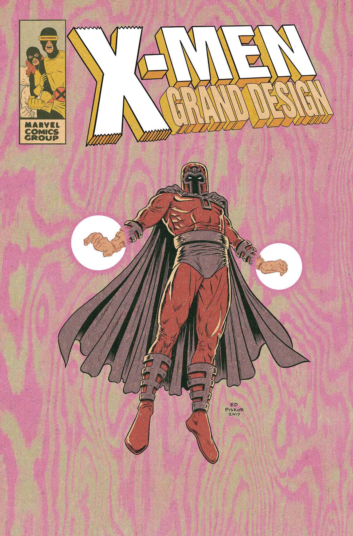 X-MEN GRAND DESIGN #1 (OF 2) PISKOR CHARACTER VARIANT 2017 X-Men Grand Design MARVEL COMICS   