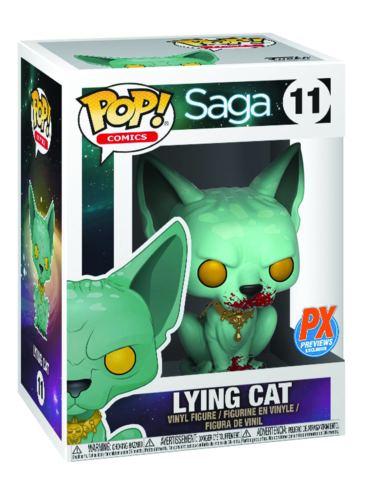 SAGA LYING CAT PX EXCLUSIVE 11 FCBD 2018 FUNKO POP FUNKO