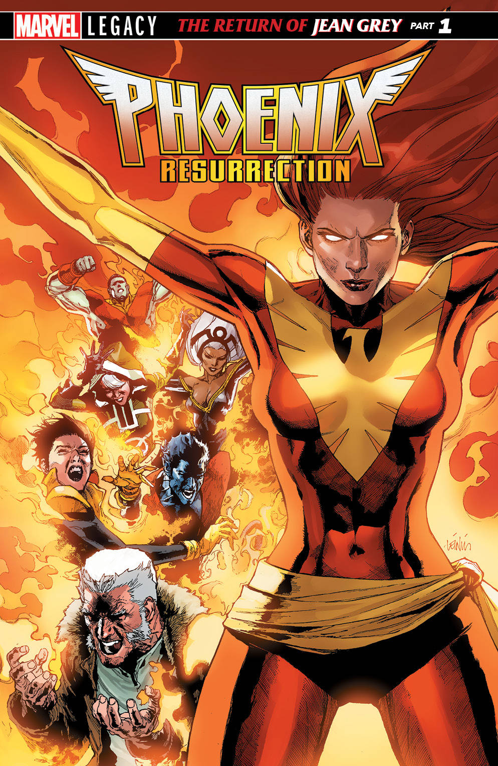 PHOENIX RESURRECTION #1 (OF 5) LENTICULAR 2017 X-Men MARVEL COMICS   