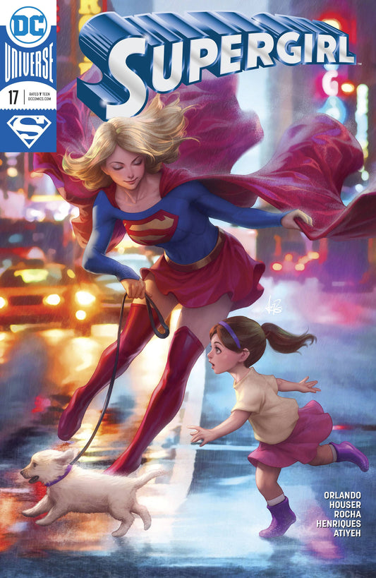 SUPERGIRL #17 ARTGERM VARIANT 2018 Supergirl DC COMICS   