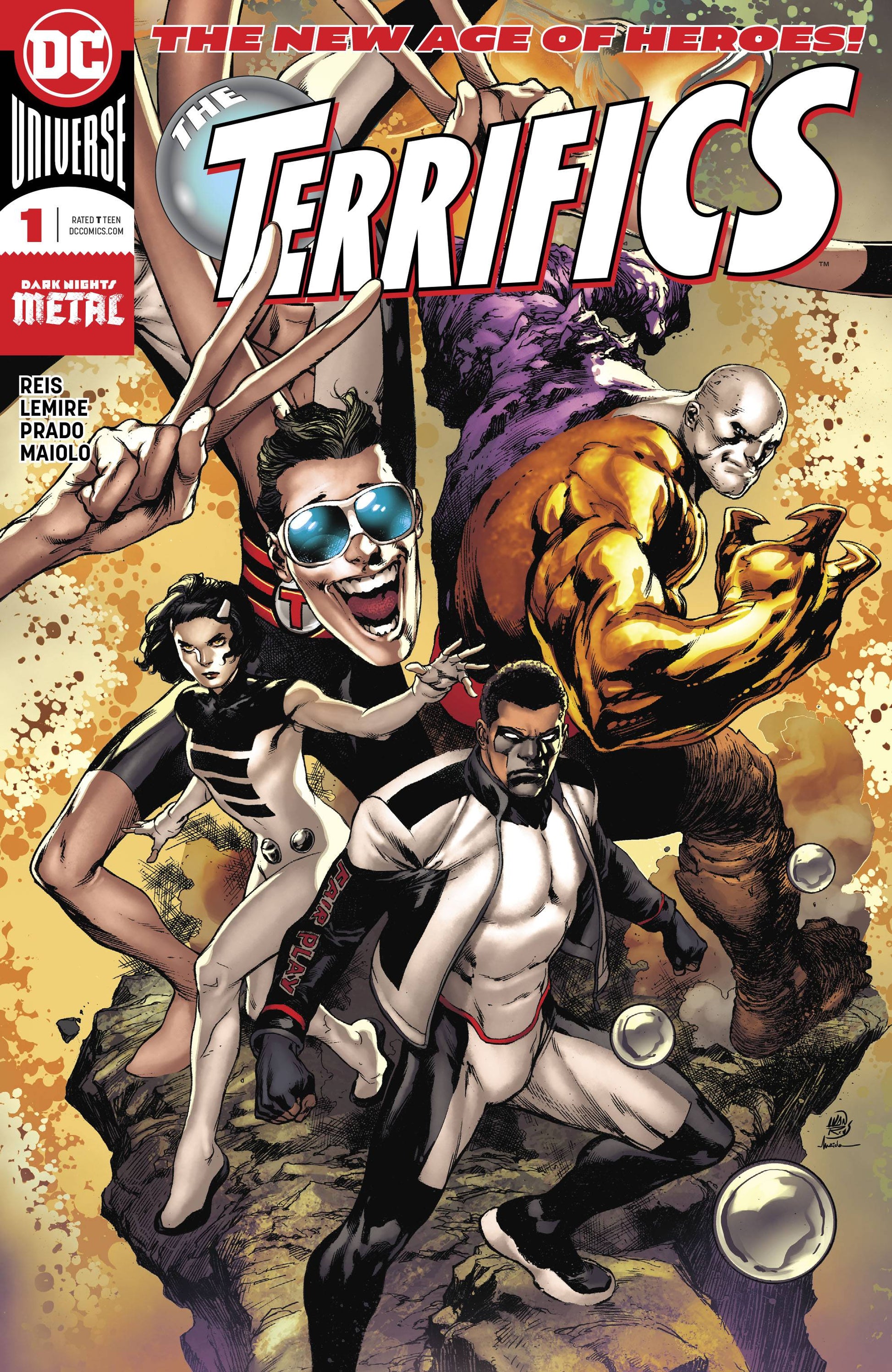 TERRIFICS #1 2018 (1ST TEAM APP)  DC COMICS   