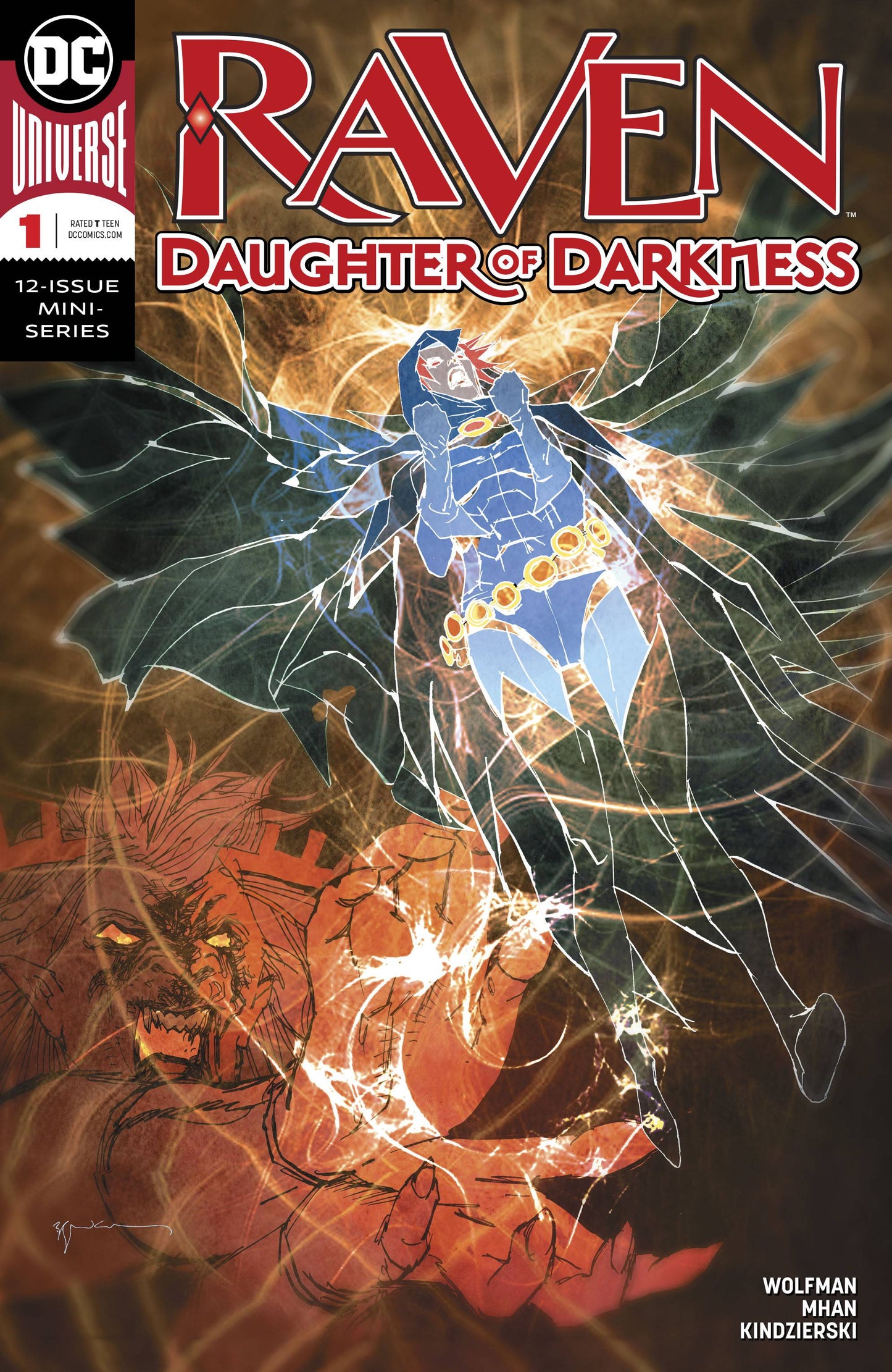 RAVEN DAUGHTER OF DARKNESS #1 (OF 12) VARIANT 2018 Raven DC COMICS   