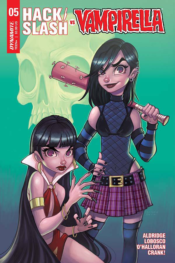 HACK SLASH VS VAMPIRELLA #5 (OF 5) CVR A CHRISSIE ZULLO 2018 Vampirella DYNAMITE   