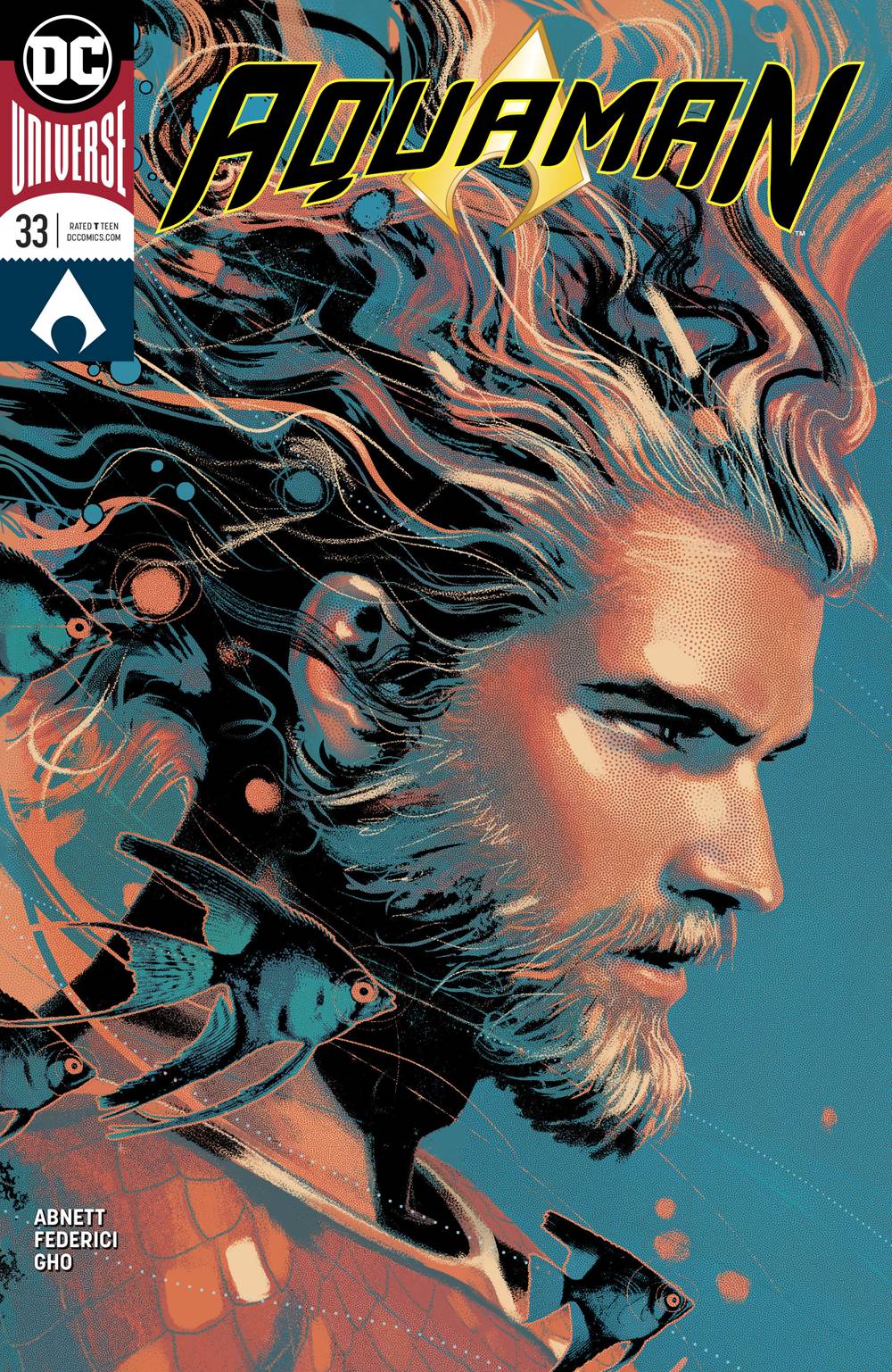 AQUAMAN #33 MIDDLETON VARIANT 2018 Aquaman DC COMICS   