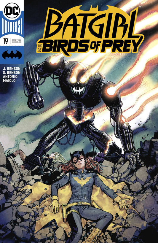 BATGIRL AND THE BIRDS OF PREY #19 REBIRTH 2017 Batgirl DC COMICS