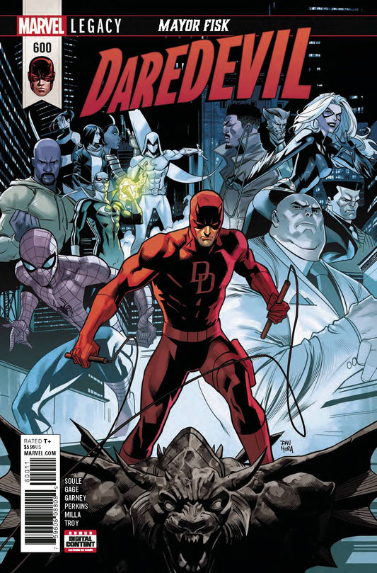 DAREDEVIL #600 MORA 2018 Daredevil MARVEL COMICS