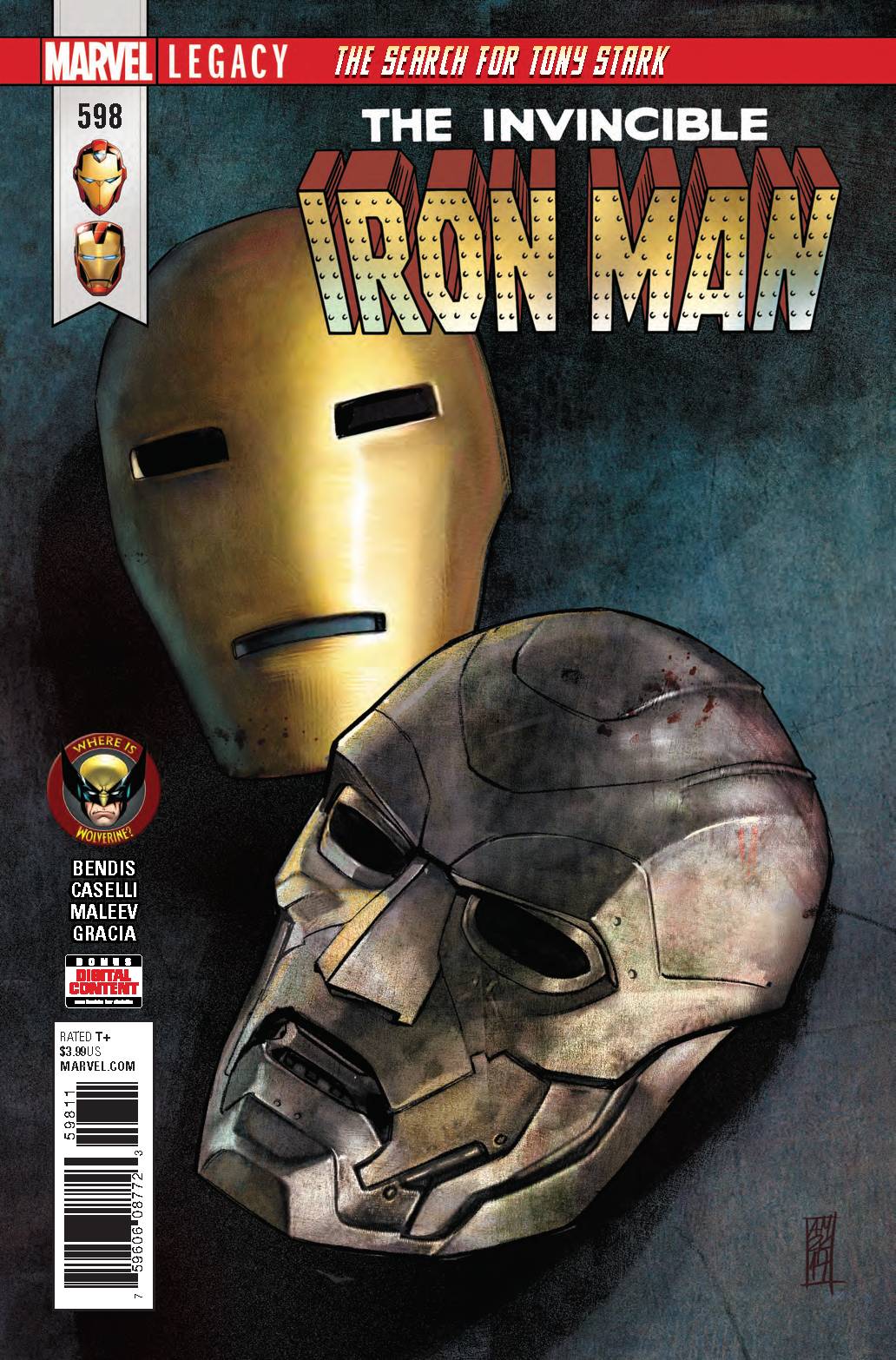 IRON MAN #598 2018 Iron Man MARVEL COMICS   