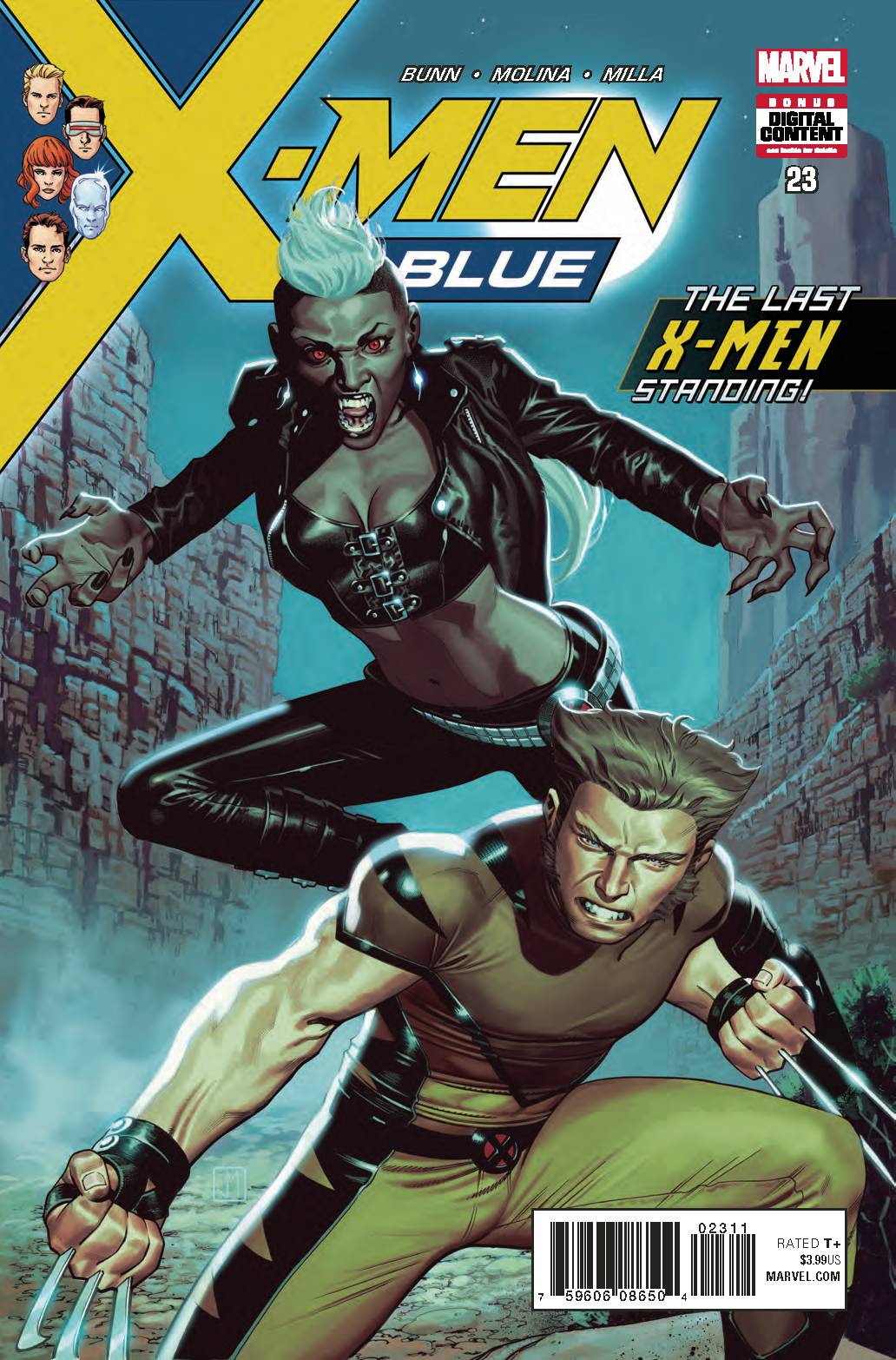 X-MEN BLUE #23 2018 X-Men MARVEL COMICS   