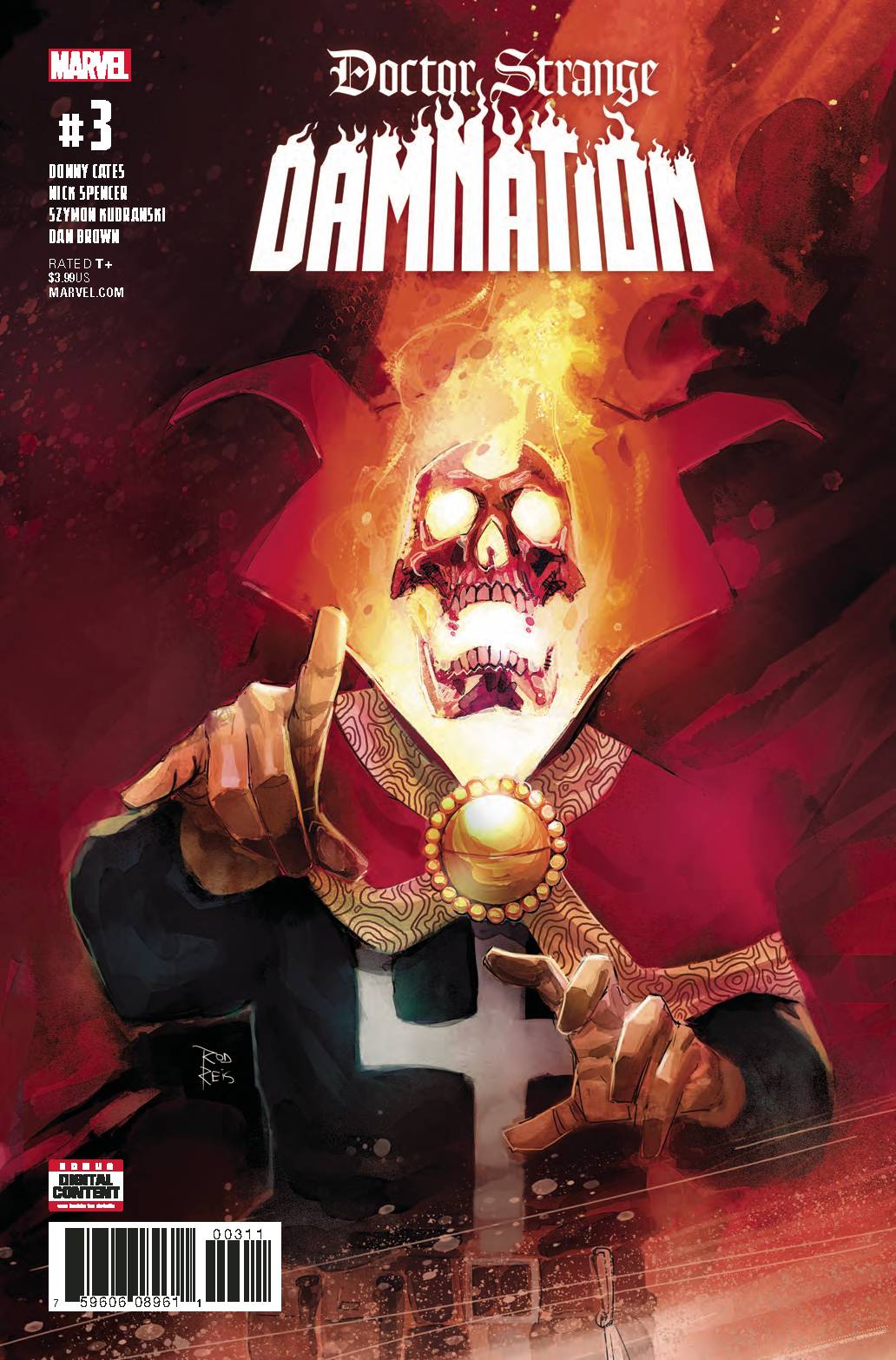 DOCTOR STRANGE DAMNATION #3 (OF 4) 2018 Doctor Strange MARVEL COMICS   
