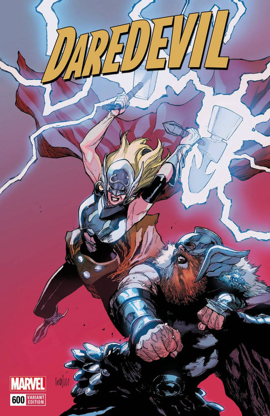 DAREDEVIL #600 LEINIL YU MIGHTY THOR VARIANT 2018 Daredevil MARVEL COMICS