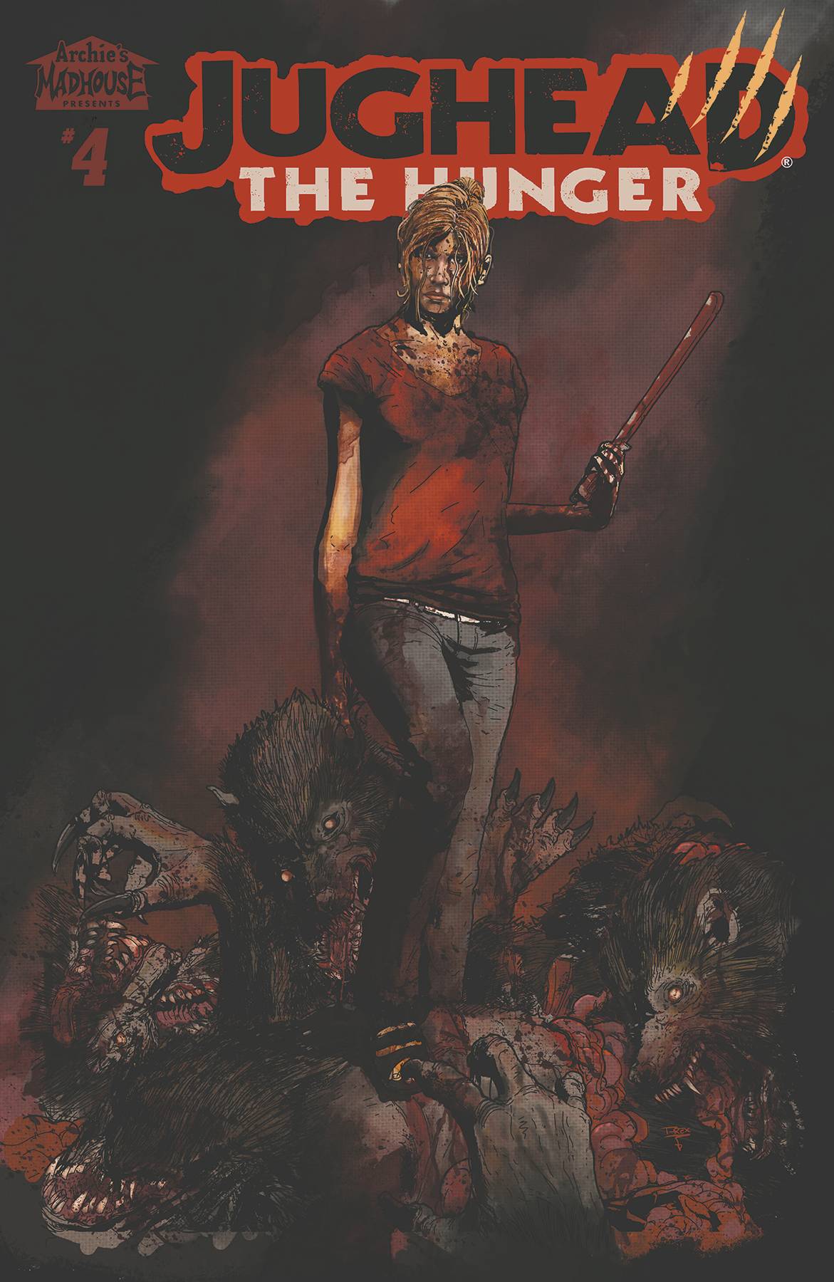 JUGHEAD THE HUNGER #4 CVR B T REX (MR) 2018 Jughead ARCHIE COMIC PUBLICATIONS