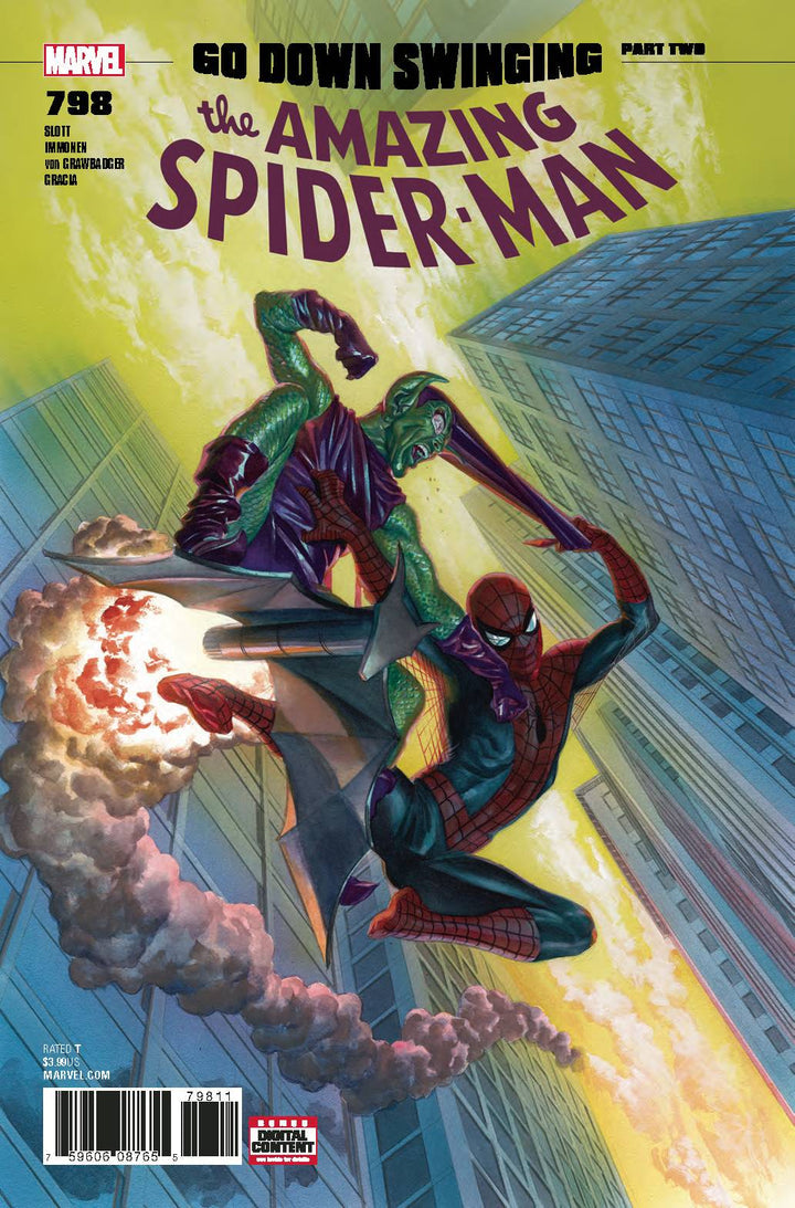 AMAZING SPIDER-MAN #798 & #799 ALEX ROSS (1ST APP RED GOBLIN) 2018 SET Amazing Spider-Man MARVEL COMICS   