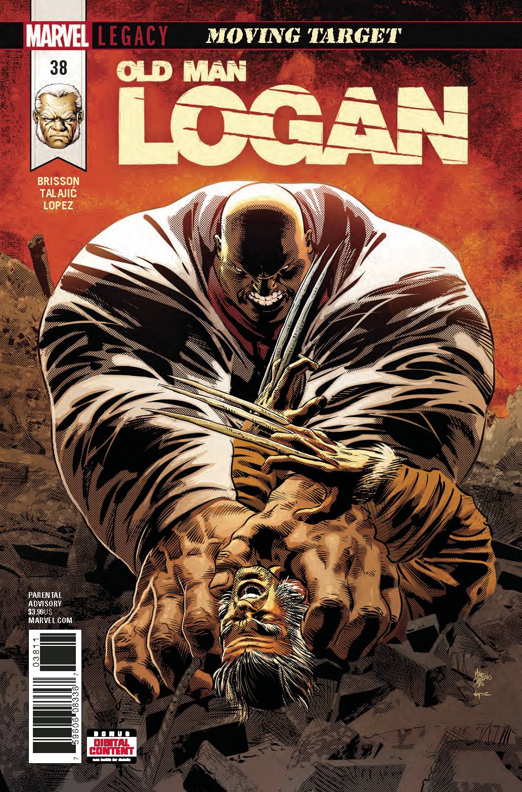 OLD MAN LOGAN #38 2018 Wolverine MARVEL COMICS   