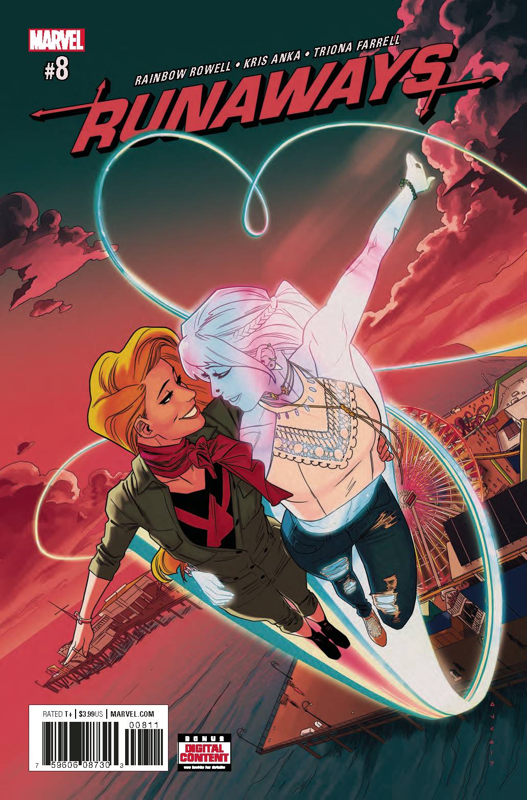 RUNAWAYS #8 2018 Runaways MARVEL COMICS