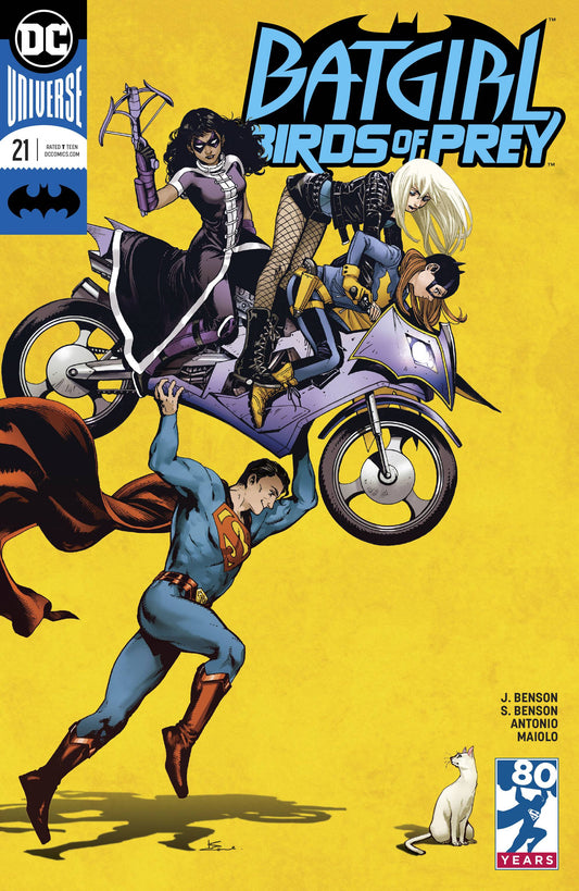 BATGIRL AND THE BIRDS OF PREY #21 REBIRTH 2018 Batgirl DC COMICS