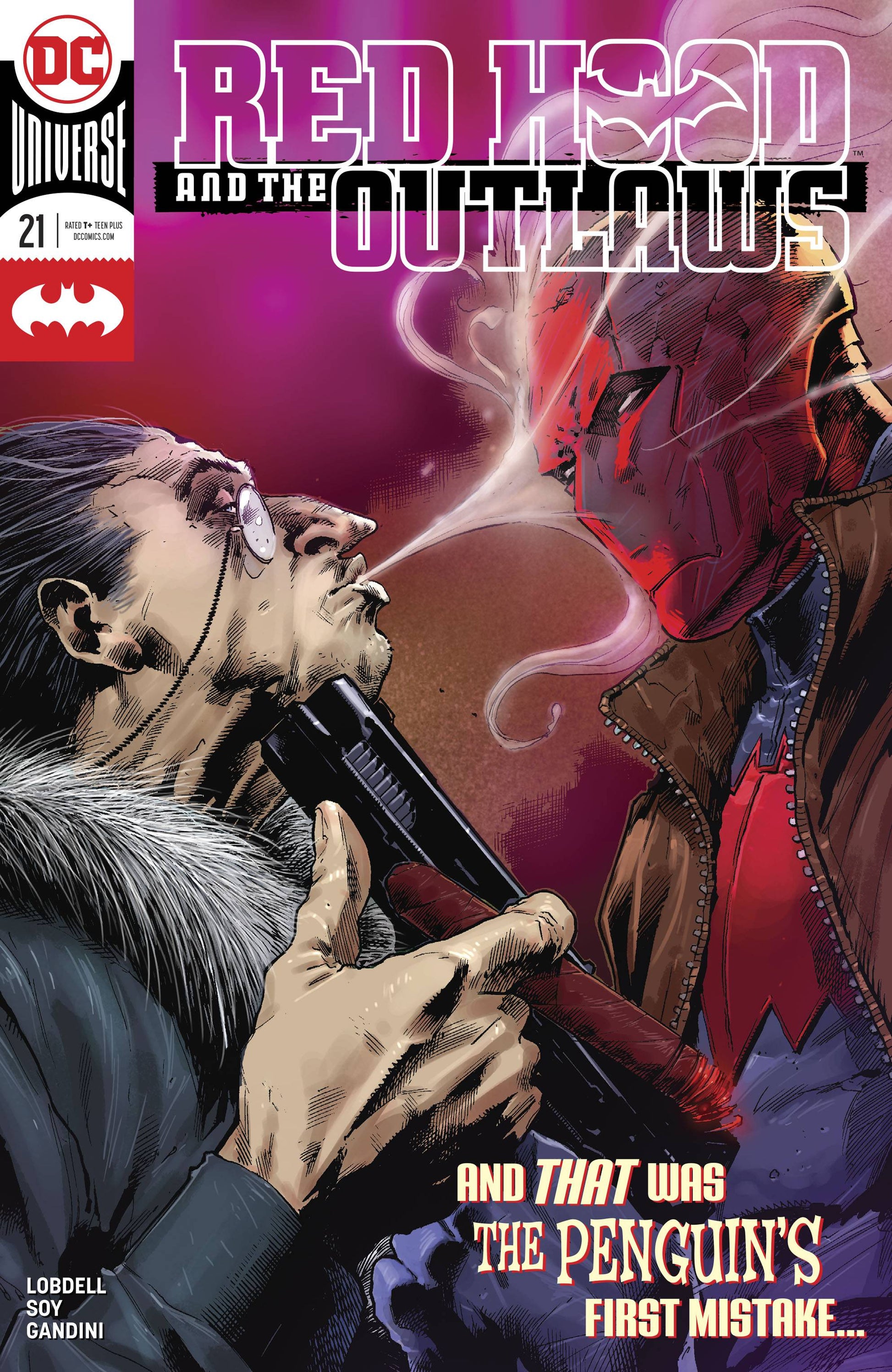 RED HOOD AND THE OUTLAWS #21 2018 Red Hood DC COMICS   