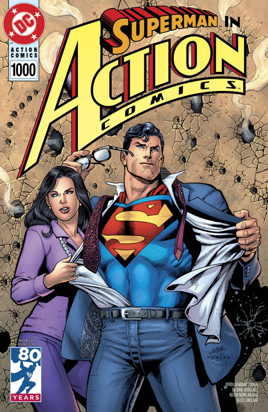 ACTION COMICS #1000 JURGENS 1990s VARIANT 2018 Action Comics DC COMICS