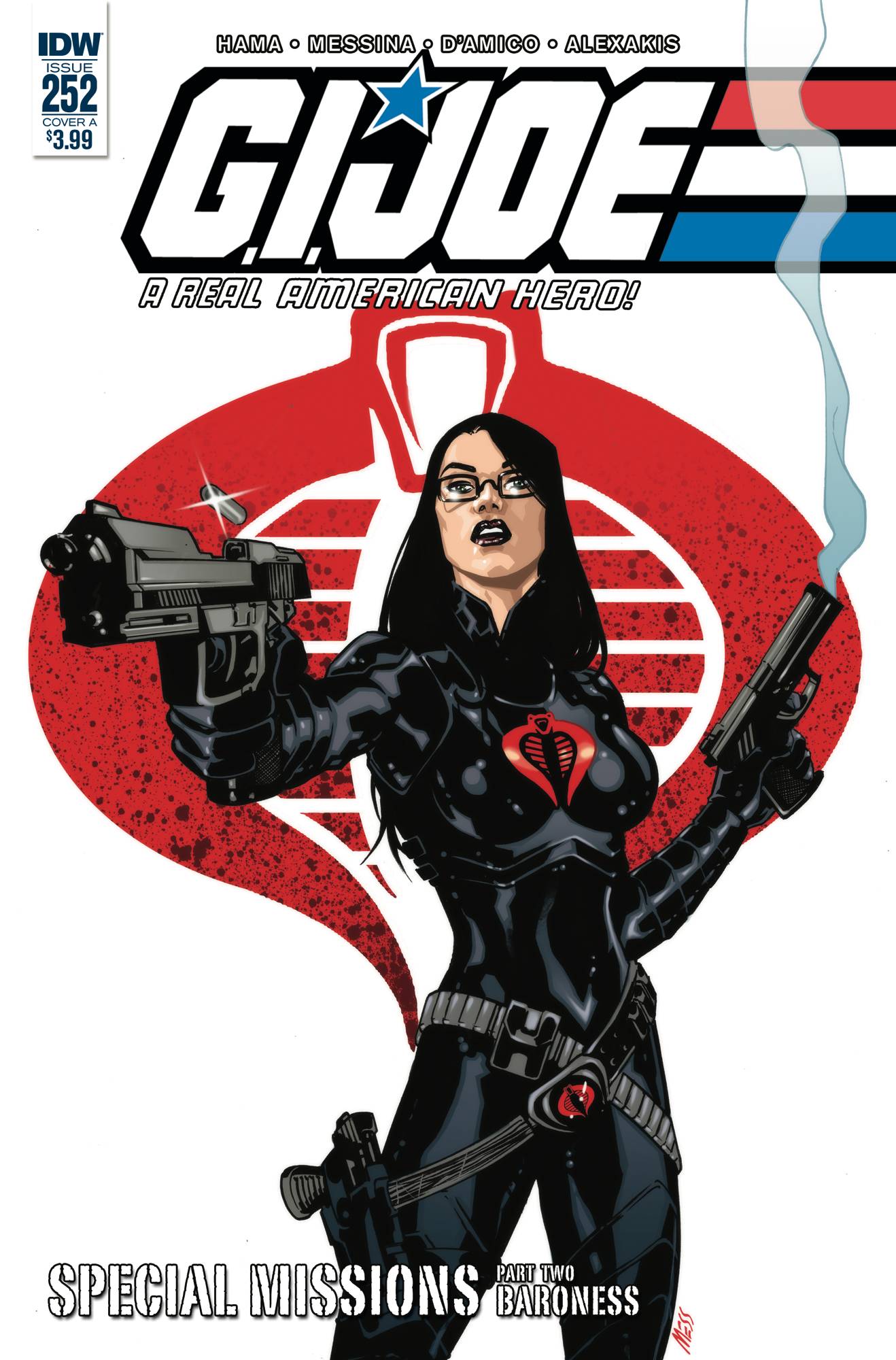 GI JOE A REAL AMERICAN HERO #252 CVR A MESSINA 2018