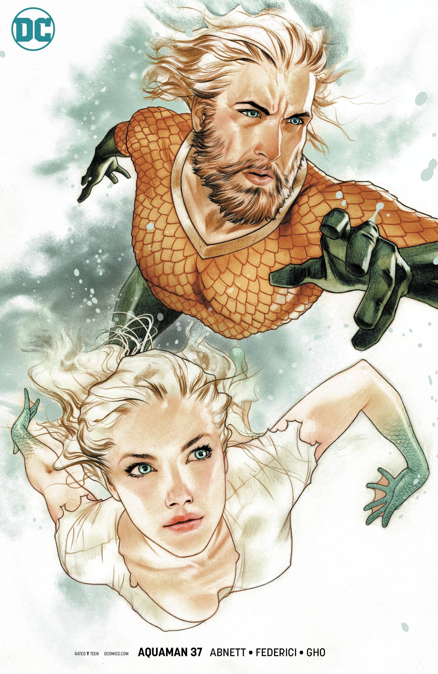 AQUAMAN #37 MIDDLETON VARIANT 2018 Aquaman DC COMICS   