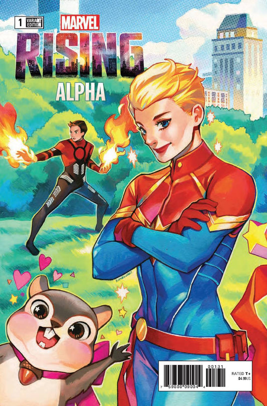 MARVEL RISING ALPHA #1 CONNECTING RIAN GONZALES VARIANT 2018