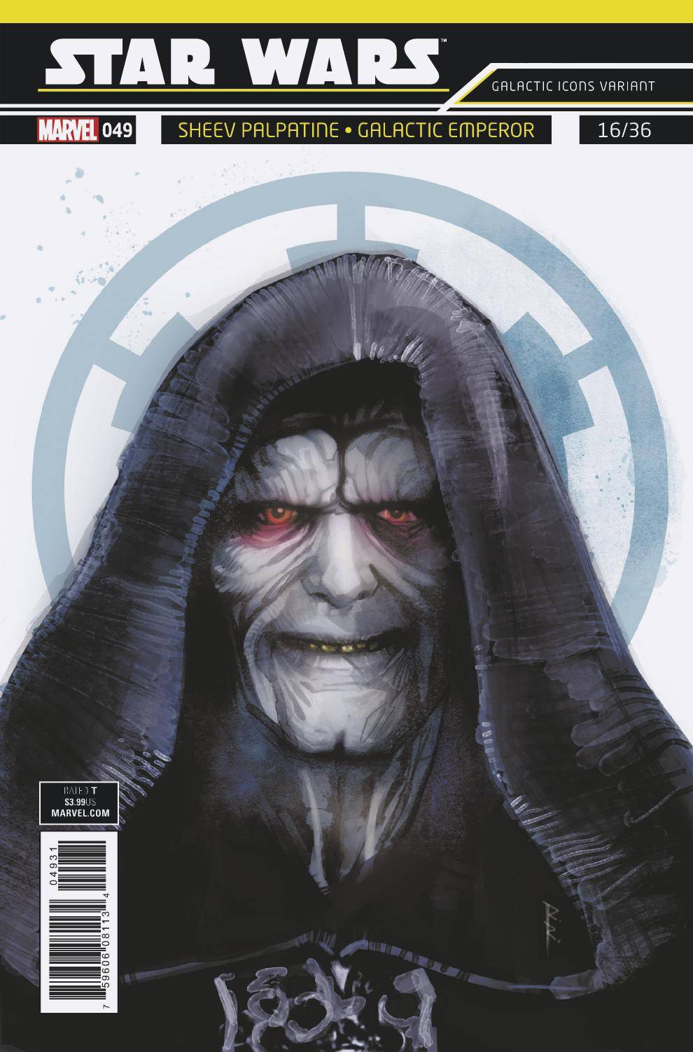 STAR WARS #49 REIS GALACTIC ICON VARIANT 2018 Star Wars Marvel   