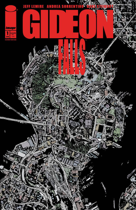 GIDEON FALLS #1 2ND PRINT VARIANT 2018 Gideon Falls IMAGE COMICS